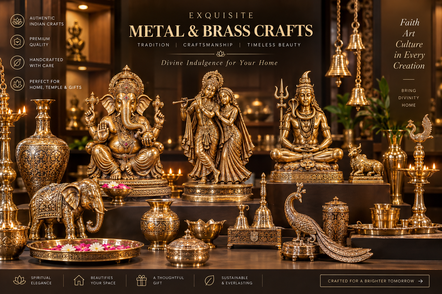 Metal and Brass Art